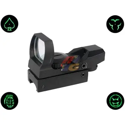 V-Tech 4 Patterns Reflex Red/ Green Dot Sight - Type B