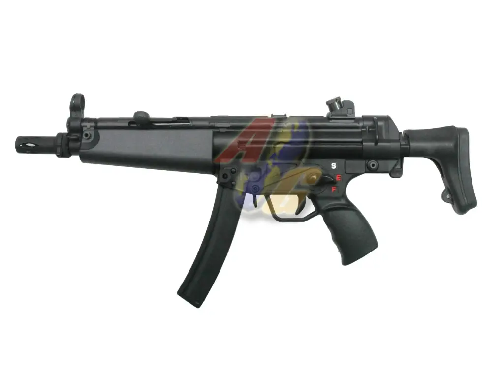 SRC MP5A5 Co2 SMG Rifle (Steel Receiver)