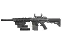 Ares SR25-M110K Sniper Rifle (BK) (EFCS Version) (Knight's Licensed)