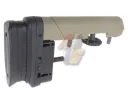 Amoeba 'STRIKER' S1 Tactical Advanced Buttstock with Cheek Pad (Dark Earth)