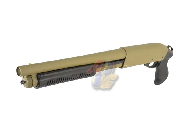 Golden Eagle M870 Medium Gas Pump Action Shotgun - Tan