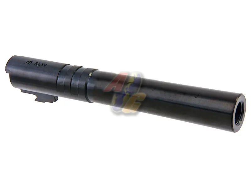 COWCOW Technology OB1 Stainless Steel Threaded 5.1 Outer Barrel - .40 Marking (Black)