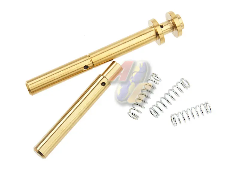 COWCOW Technology RM1 Stainless Steel Guide Rod for Tokyo Marui Hi-Capa 5.1/ 4.3 GBB Series - Gold