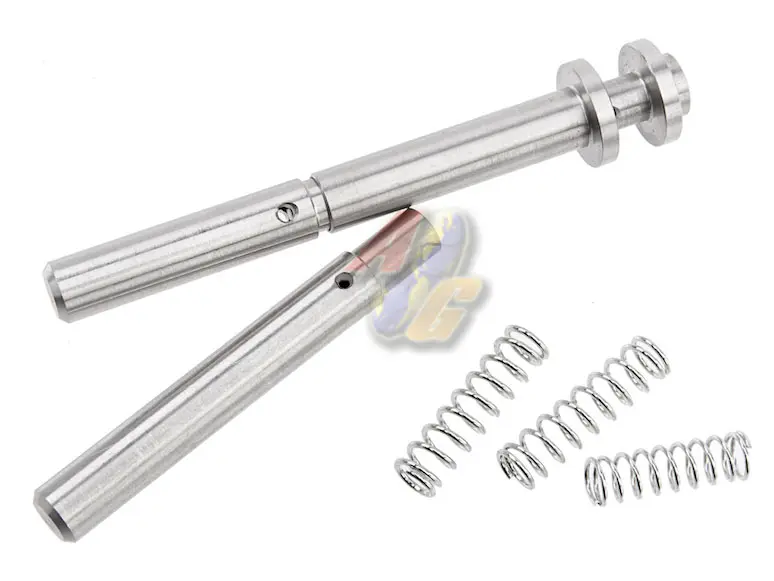COWCOW Technology RM1 Stainless Steel Guide Rod for Tokyo Marui Hi-Capa 5.1/ 4.3 Series GBB (Silver)