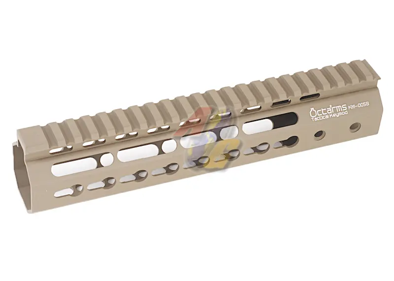 ARES Octarms 9 Inch Tactical KeyMod System Handguard Set (Dark Earth)