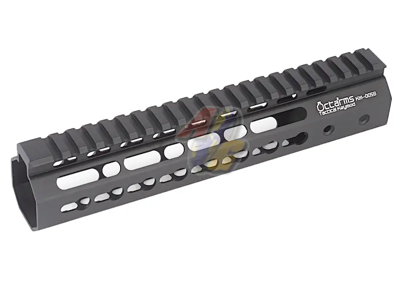 ARES Octarms 9 Inch Tactical KeyMod System Handguard Set (Black)