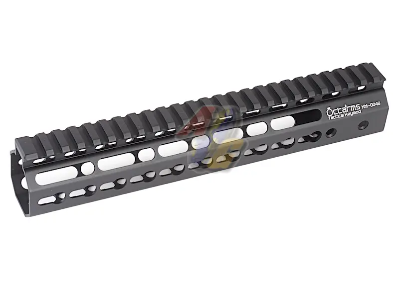 ARES Octarms 10 Inch Tactical KeyMod System Handguard Set (Black)