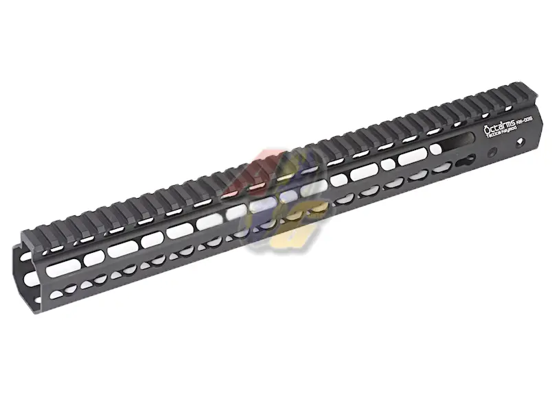 ARES Octarms 15 Inch Tactical KeyMod System Handguard Set (Black)