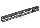ARES Octarms 15 Inch Tactical KeyMod System Handguard Set (Black)