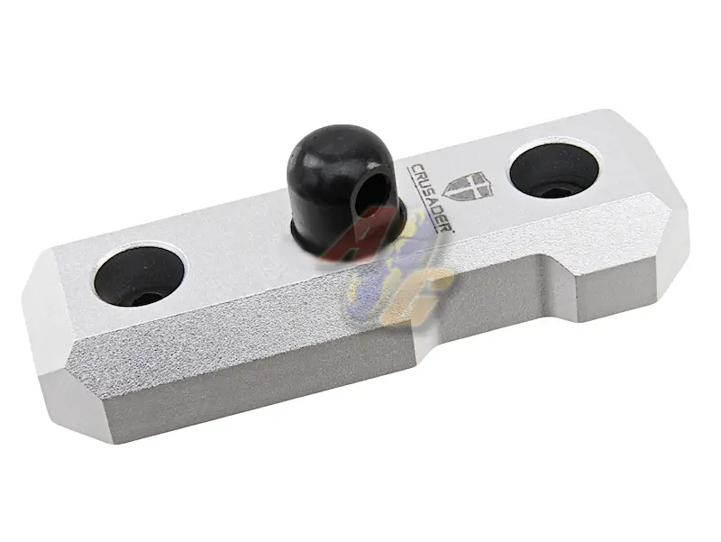Crusader Bipod Mount for M-Lok Rail System (Silver)