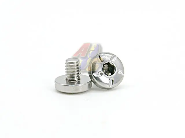 AIP CNC Stainless Steel Grip Screws for Tokyo Marui Hi-Capa Series GBB ( Type 3 )
