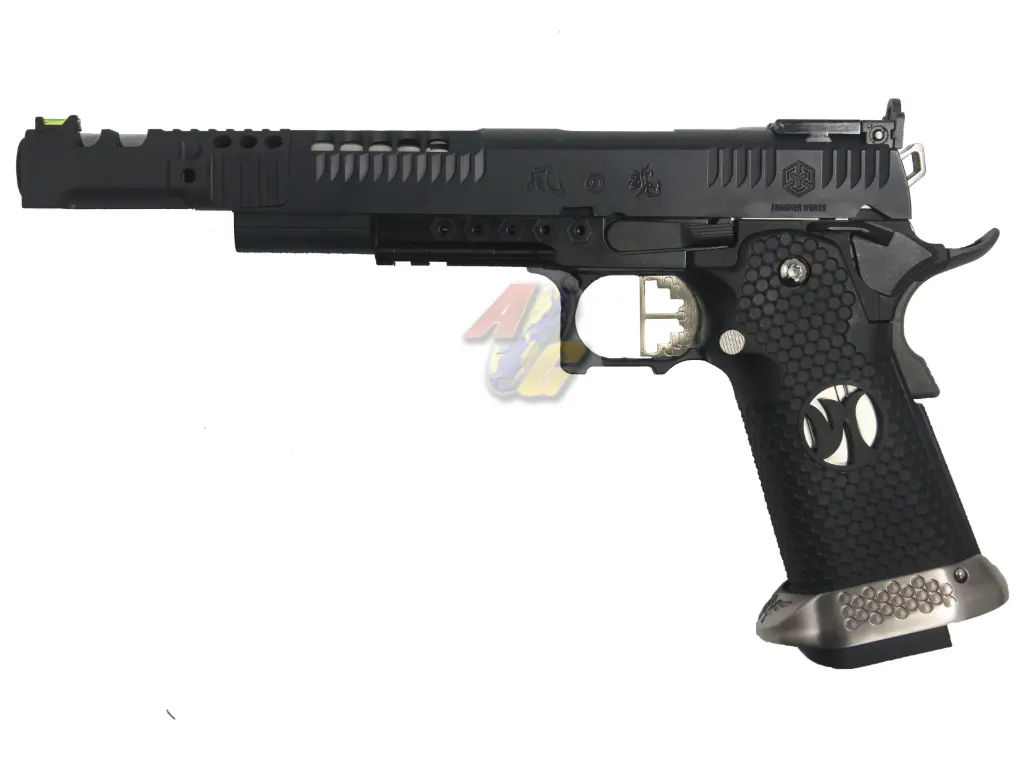 Armorer Works .38 Supercomp Race 4.5mm Co2 Version GBB - Black