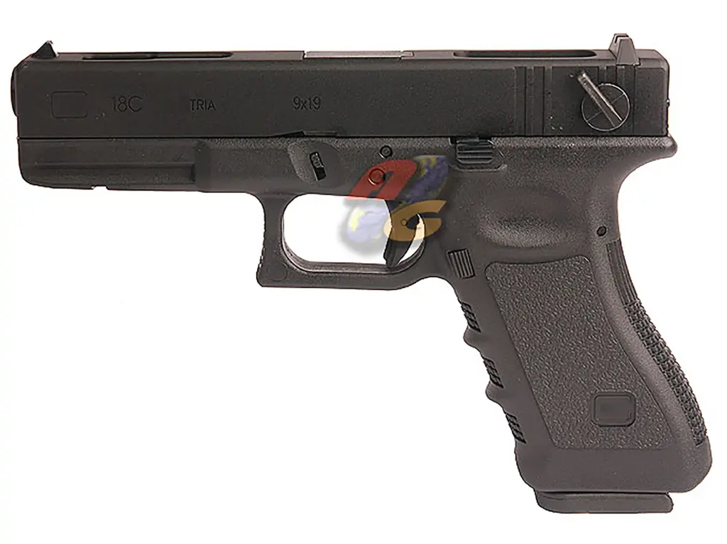 Storm Airsoft Arsenal G18C Metal Slide with Marking GBB (BK)