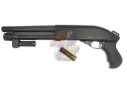 Golden Eagle M870 AOW Gas Pump Action Shotgun - Black