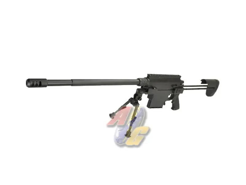 Golden Eagle M200 Airsoft Sniper (Air Cocking/ Black)