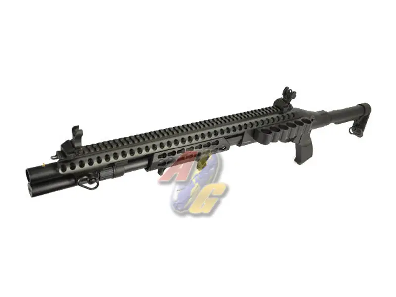 Golden Eagle M870 Tri-Shot Gas Pump Action Shotgun - Black