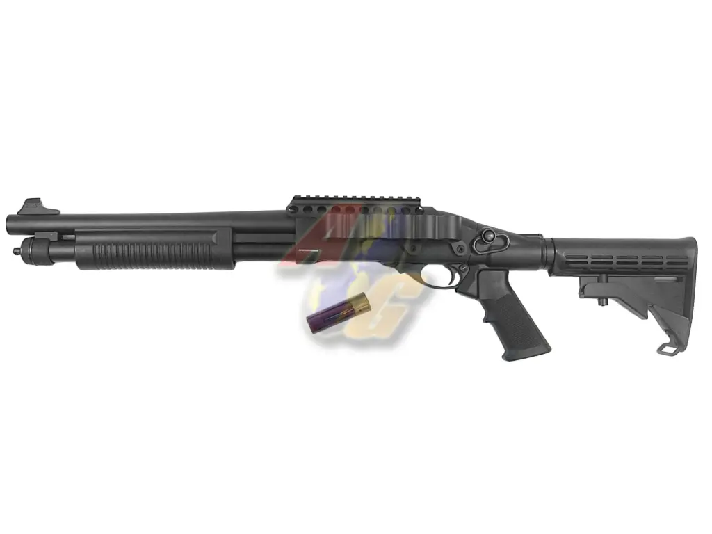 [GE-SG-M8873-BK] Golden Eagle M870 Medium Tri-Shot Gas Pump Action Shotgun ( Black )