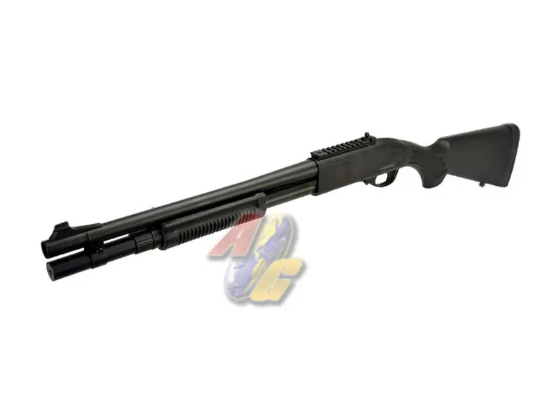 [GE-SG-M8872-BK] Golden Eagle M870 Tri-Burst Gas Pump Action Shotgun - Black