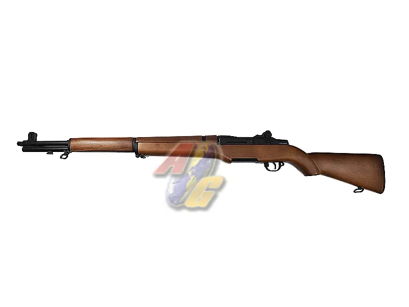 [AK-AEG-M1-GARAND-WOOD] A&K Real Wood M1 Garand Full Auto AEG Rifle