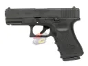 WE G19 Metal Slide GBB Pistol - BK