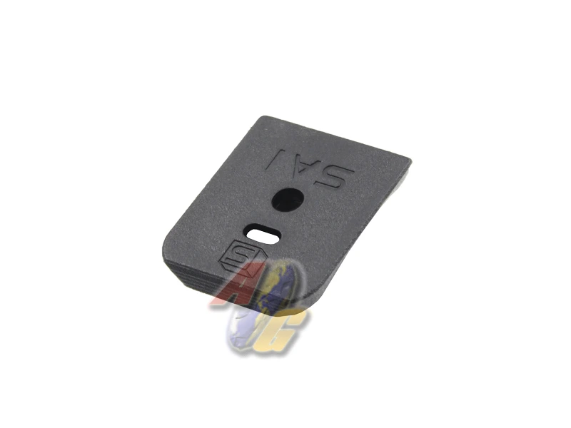 EMG SAI Magazine Base for WE/ AW Glock Series Airsoft Pistol - SAI Marking (by Armorer Works)