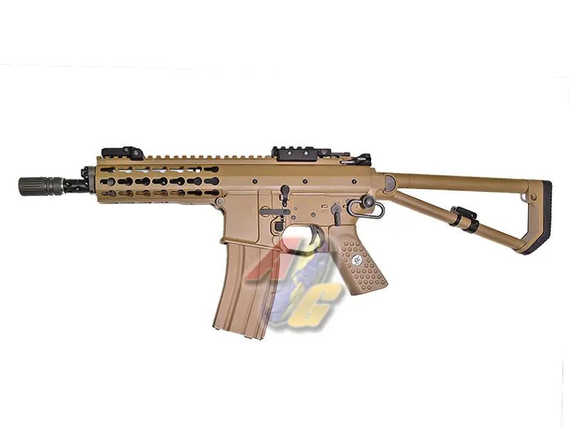 EMG/ Knights Armament Airsoft PDW M2 GBB Rifle - Short (Tan)