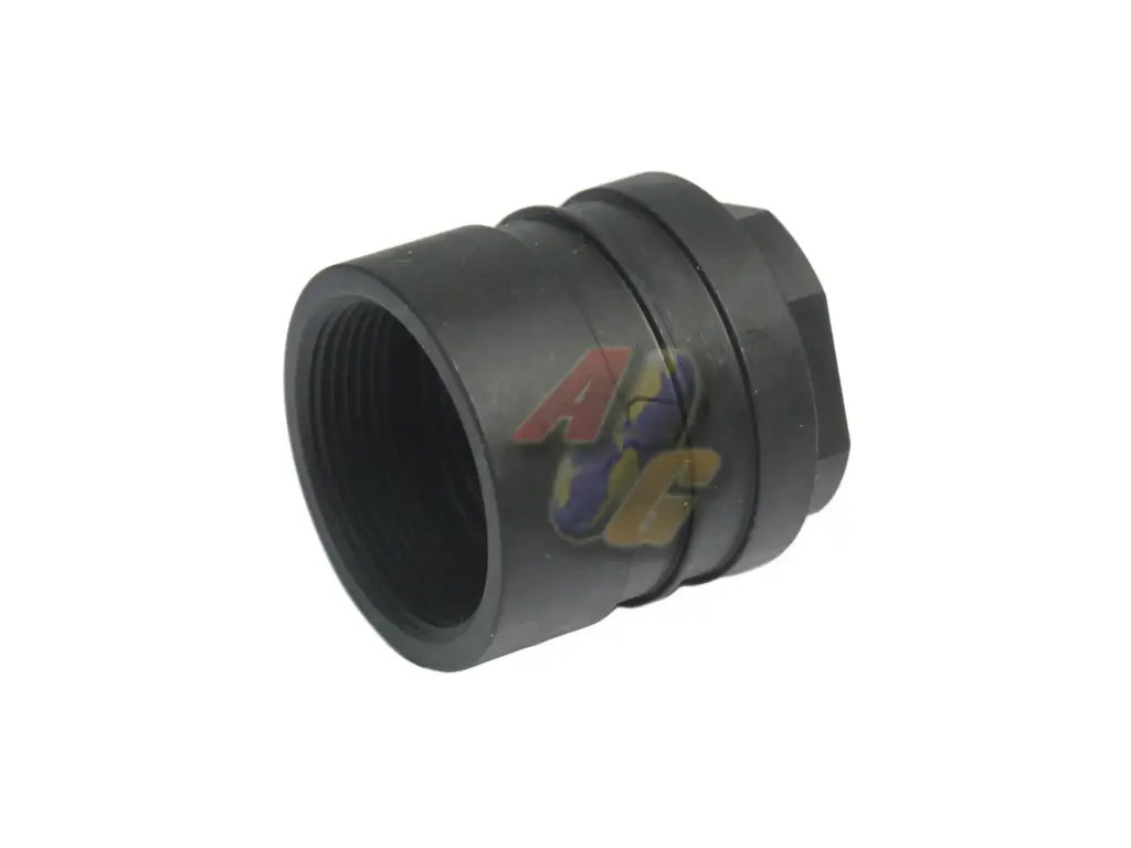 Angry Gun L119A2 Rail System Barrel Nut for WA, WE M4/ M16 GBB Series, PTW Series Airsoft Rifle