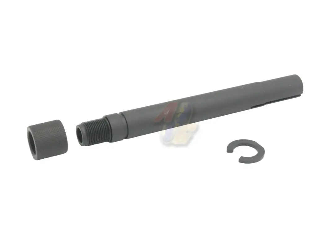 Guarder Steel Threaded Outer Barrel for WA/ KWC MINI UZI GBB - 14mm-