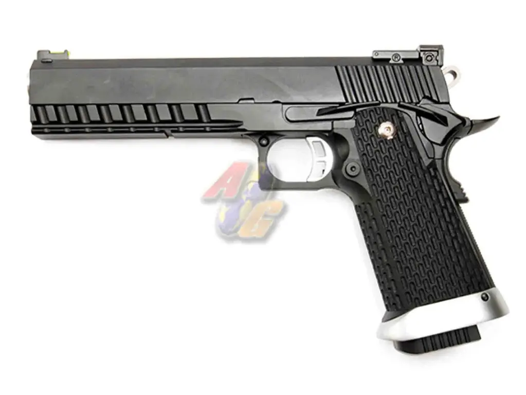 KJ Works Hi-Capa 6 Inch KP06 Co2 GBB - BK