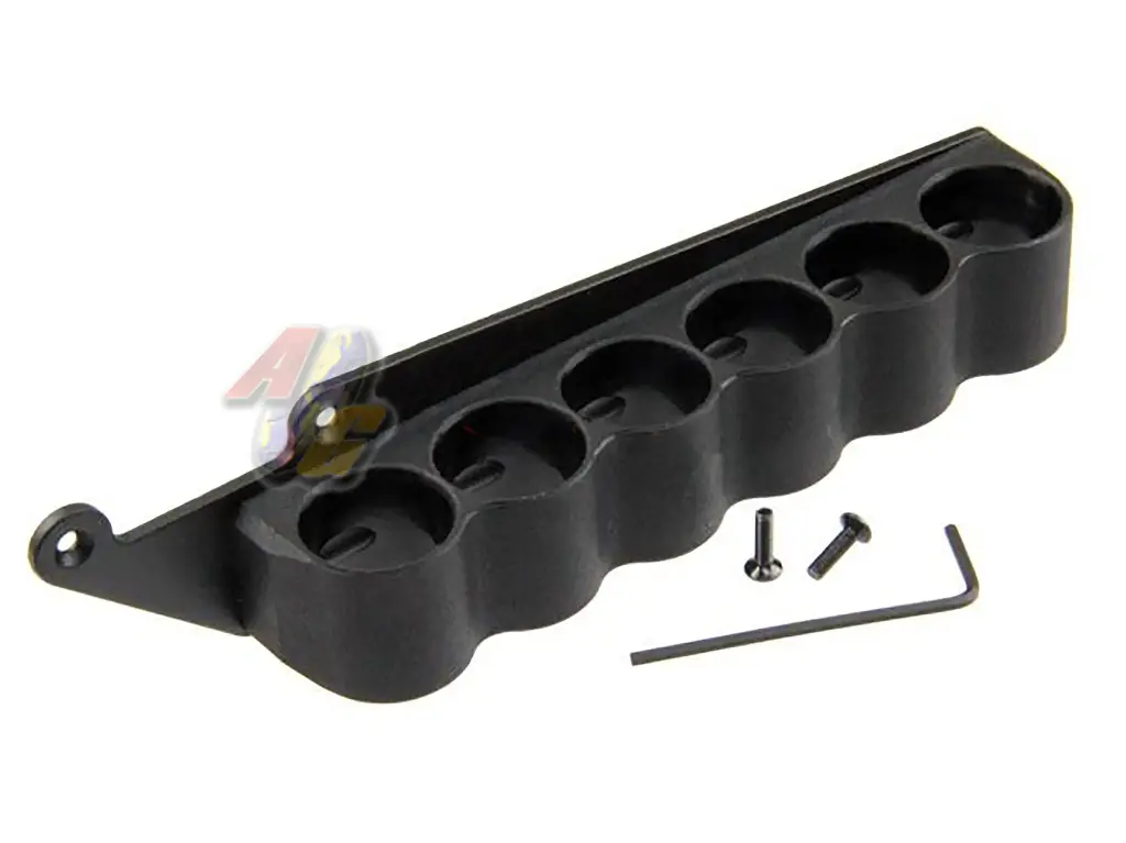 CYMA 6 Shells Metal Carrier for CYMA, Tokyo Marui M870 Shotgun