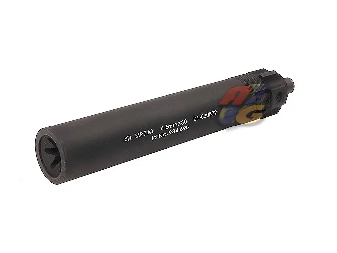 Angry Gun Dummy Silencer for Tokyo Marui MP7 GBB Series - Black