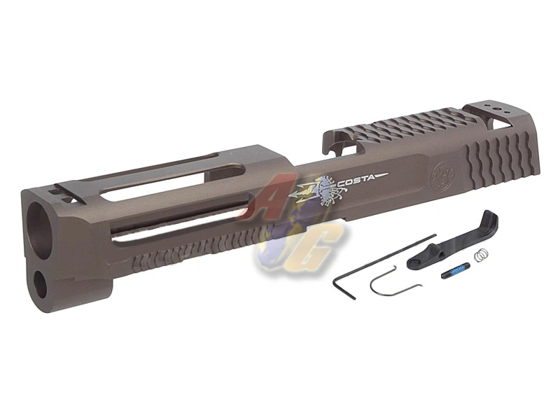 Guarder 6061 Aluminum CNC ATEI Slide for Tokyo Marui M&P GBB Series - Tan