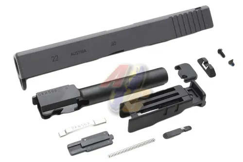 Guarder CNC 7075 Aluminum Slide for Tokyo Marui Glock 22 GBB - 2017 New Ver. (Black)