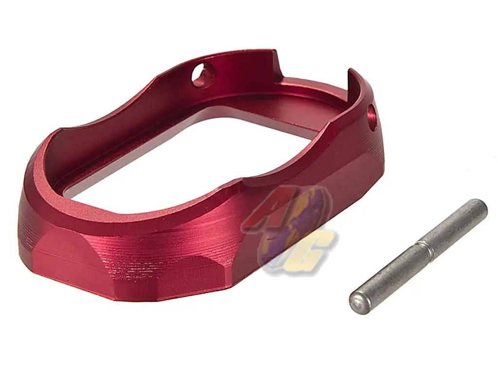 5KU Spy Style Aluminum Magwell for Tokyo Marui Hi-Capa Series GBB ( Red )