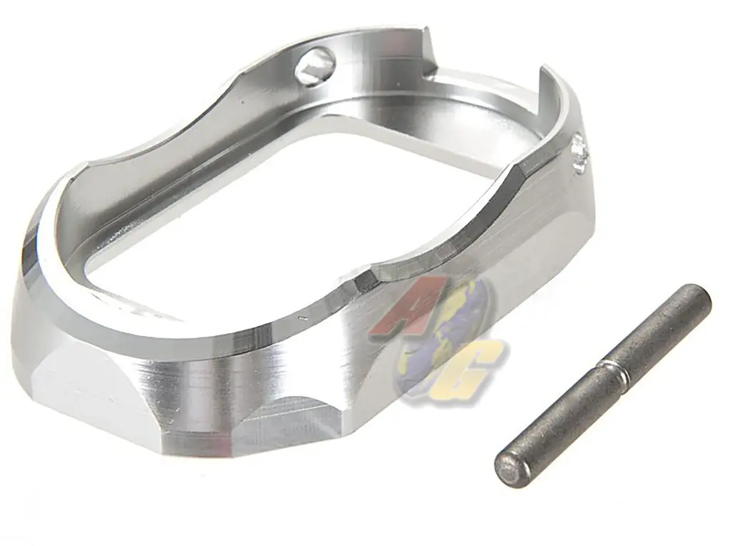 5KU Spy Style Aluminum Magwell for Tokyo Marui Hi-Capa Series GBB ( Silver )