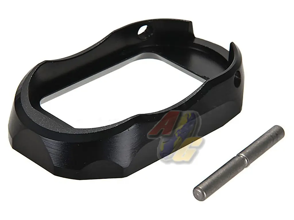 5KU Spy Style Aluminum Magwell For Tokyo Marui Hi-Capa Series GBB ( Black )