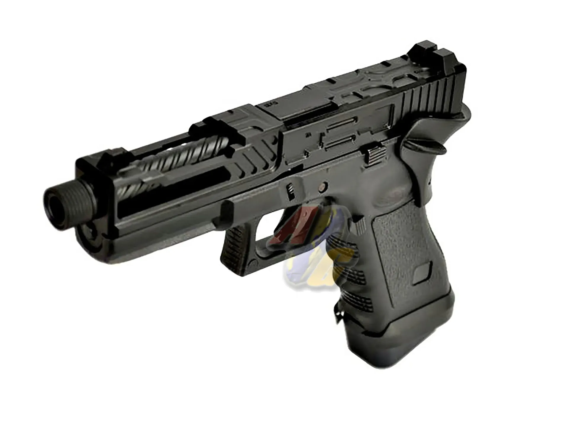 Army Armament Alloy Slide G17-4 G17 GBB with Grip Cover