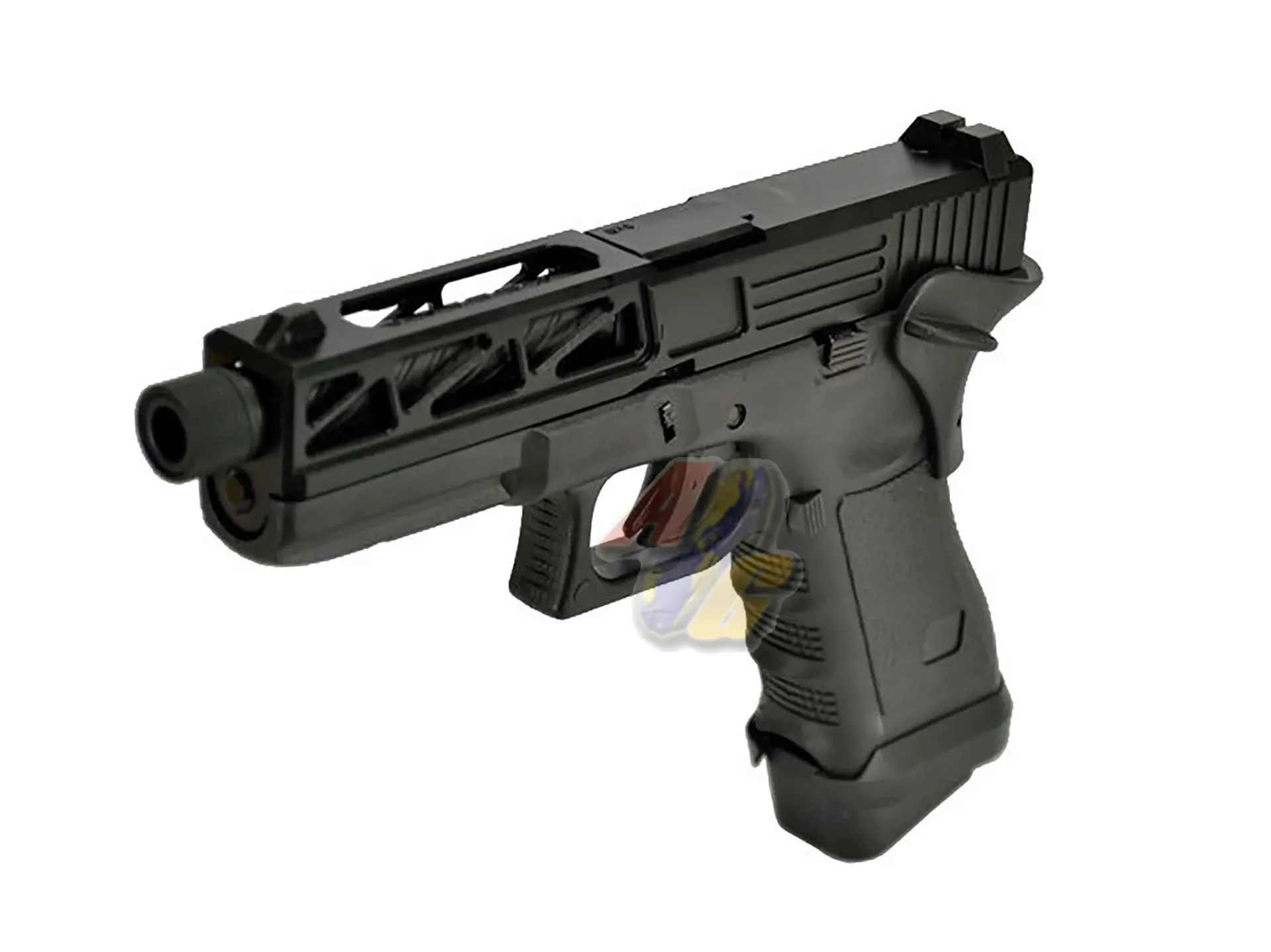 Army Armament Alloy Slide R17-3 G17 GBB with Grip Cover
