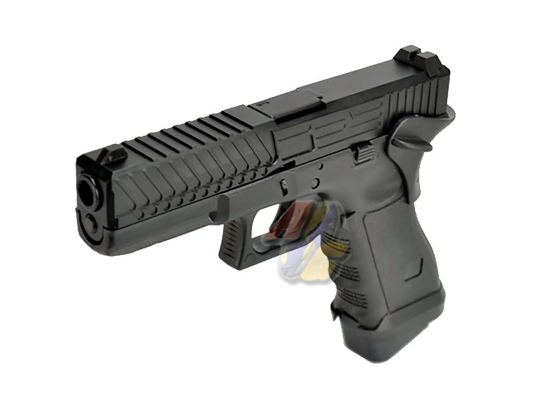 Army Armament Alloy Slide R17-2 G17 GBB with Grip Cover