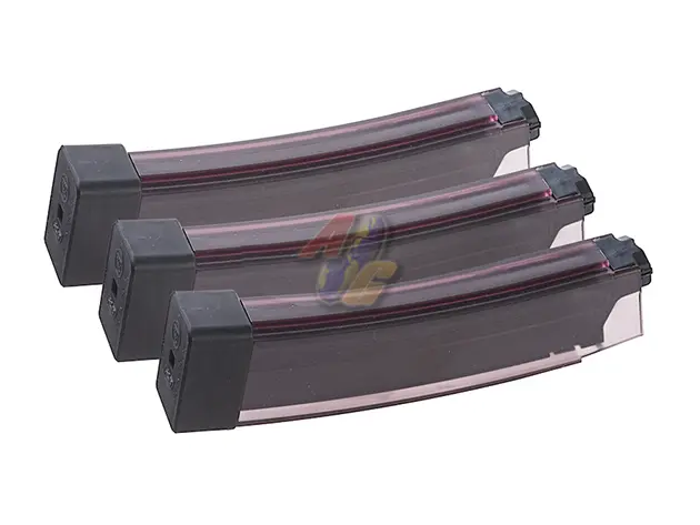 ASG 75 Rounds CZ Scorpion EVO3A1 AEG Magazine - Smoky (3 Pack)