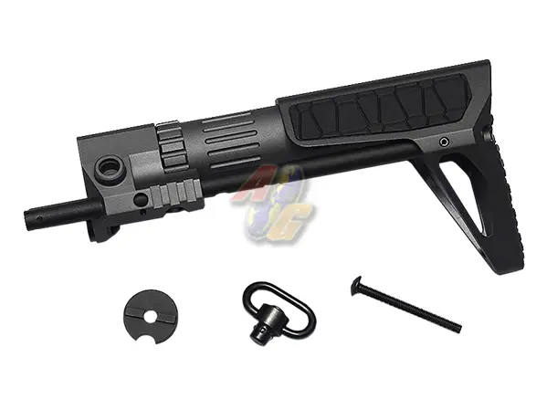 G&P M4 AEG PDW Stock Slim (Snake/ Grey)