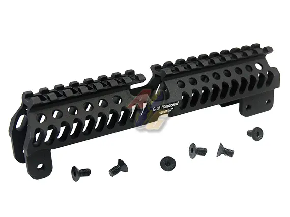 5KU B31 Aluminum AK Extra Long Upper Handguard (Black)