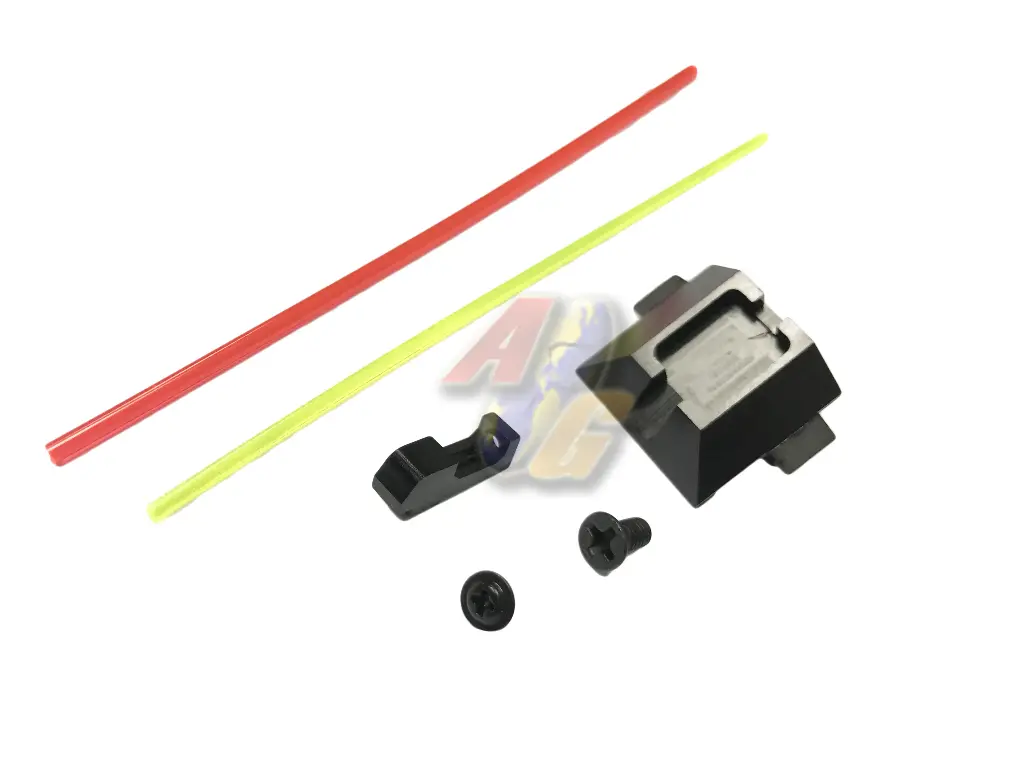 PPS Aluminum Fiber Optics Sight Set for Tokyo Marui G17 Series GBB