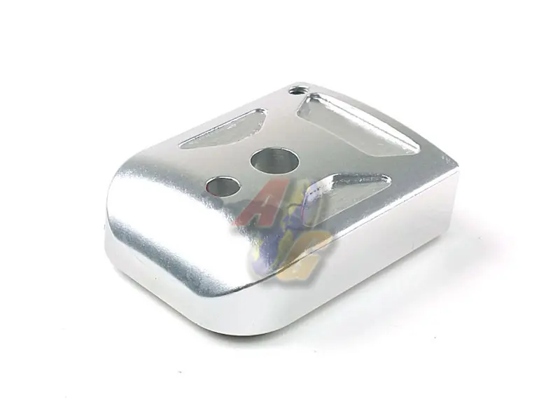 5KU Aluminum Magazine Base for Tokyo Marui Hi-Capa Series GBB (Type 1/ Silver)