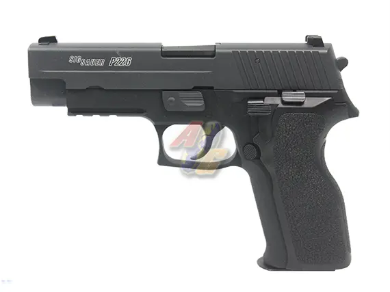 [AG-GP-WE0428] AG Custom WE F 226 E2 Railed with Marking GBB Pistol - BK