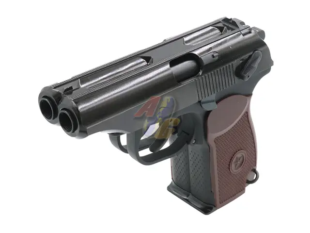 WE Double Barrel Makarov GBB - BK