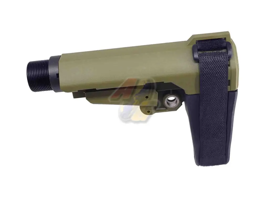 CGS SB Stabilizing Brace Stock Set for Tokyo Marui M4 Series GBB (OD) (by CYMA)