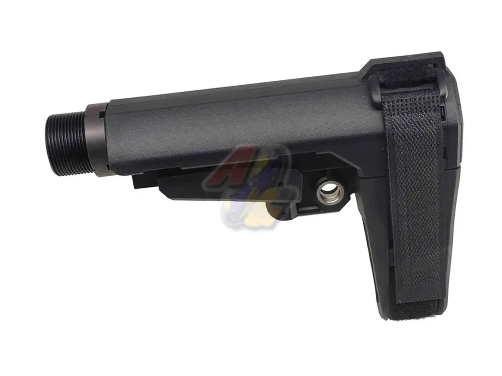 CGS SB Stabilizing Brace Stock Set for Tokyo Marui M4 Series GBB (Black) (by CYMA)