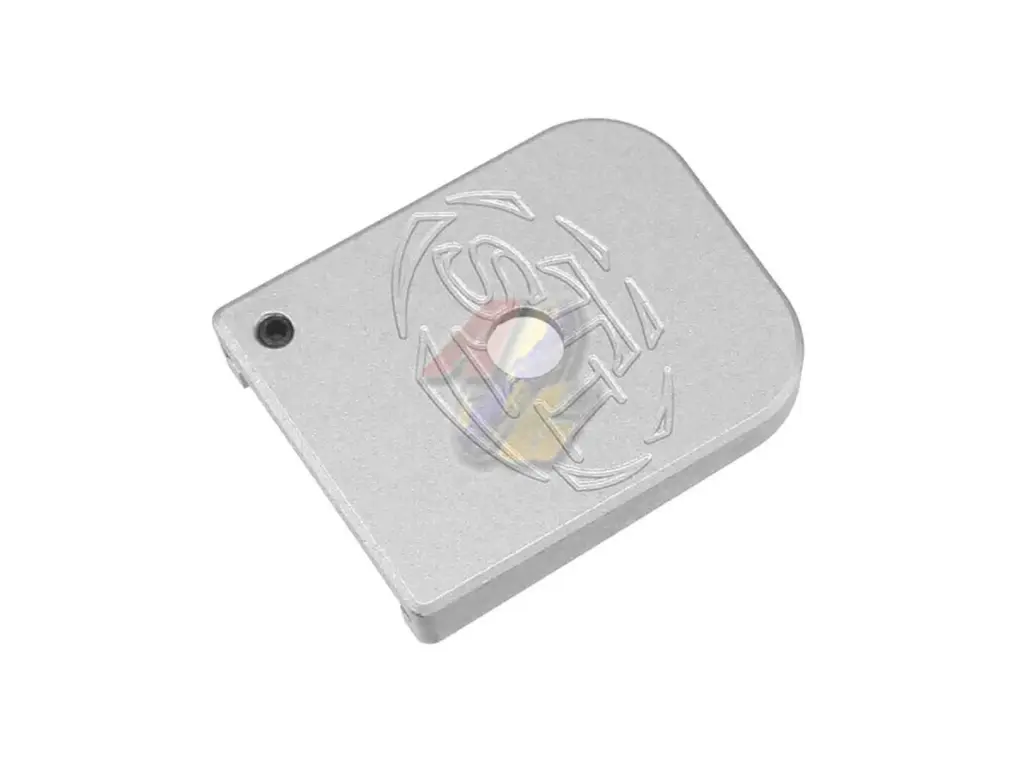 5KU Aluminum STI Style Skinny Magazine Base For Hi-Capa Series GBB (Silver)
