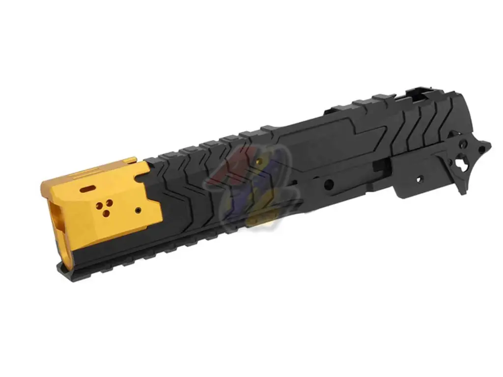 5KU CNC Aluminum Matrix Kit for Tokyo Marui Hi-Capa Series GBB (Black/ Gold)